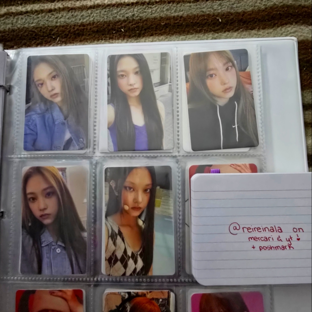haerin newjeans njz photocards